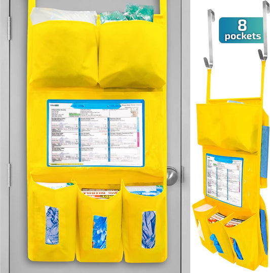 Personal Protective Equipment (PPE) Isolation Door Caddy, Nylon Oxford NFPA-701